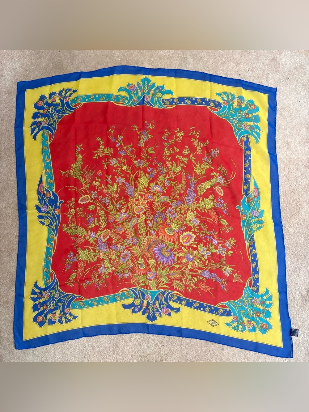 ATELIER VERSACE WOMEN SILK SCARF